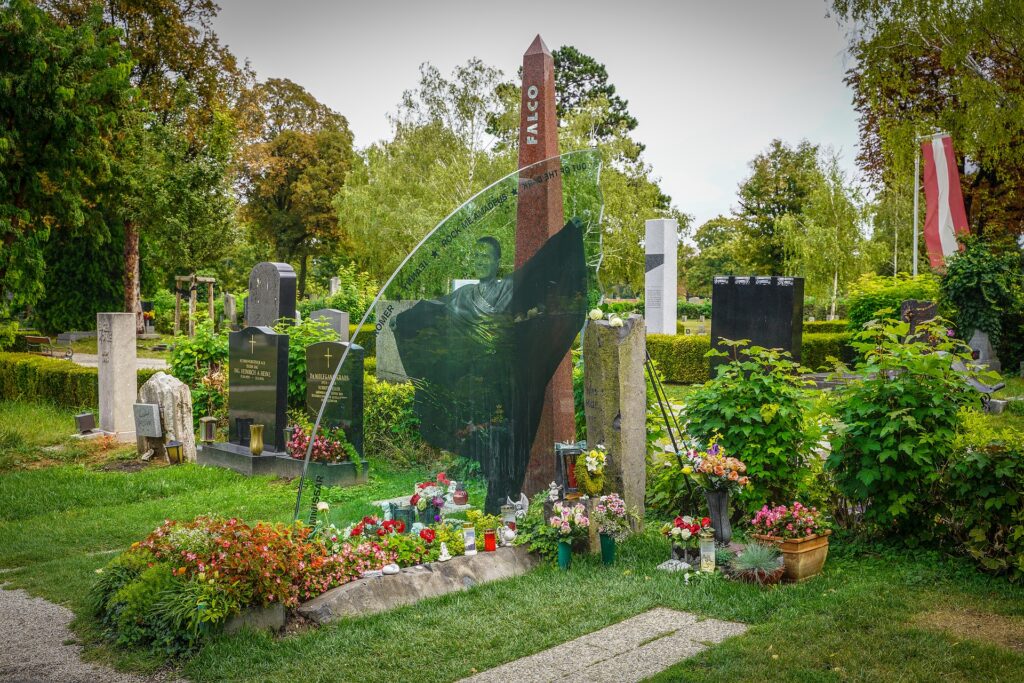 Falcos Grab am Wiener Zentralfriedhof